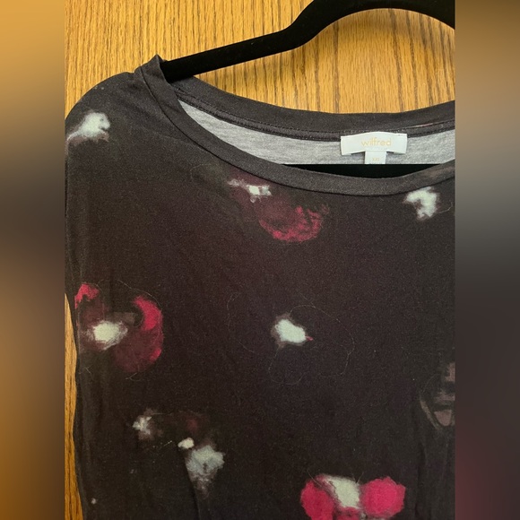 WILFRED Anvers Tshirt- Grey with Flowers - Picture 4 of 4